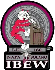 IBEW, Electricians of Napa & Solono Counties logo